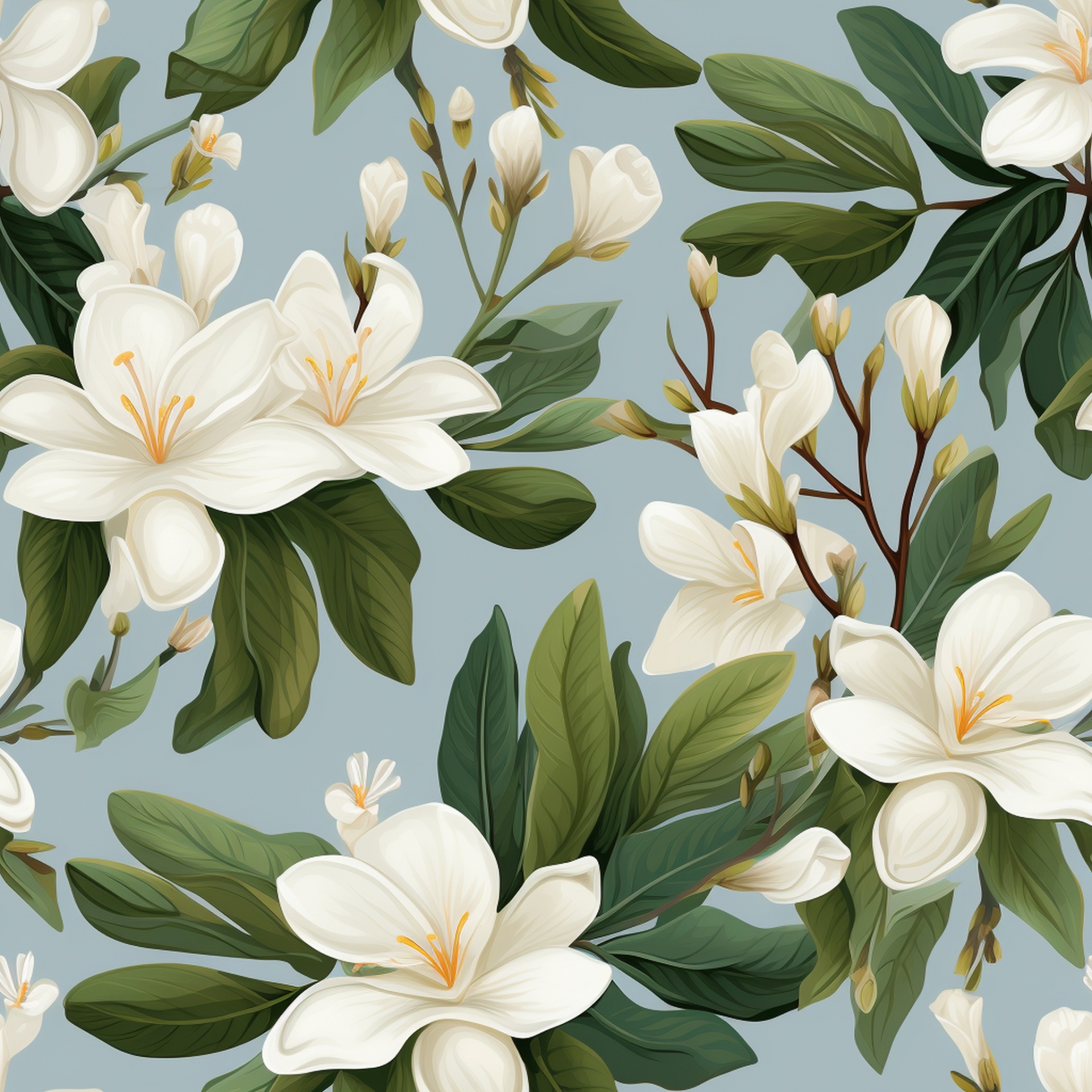 plumeria-flower-seamless-background